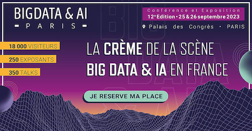 salon Big Data et AI Paris palais des congres septembre 2023